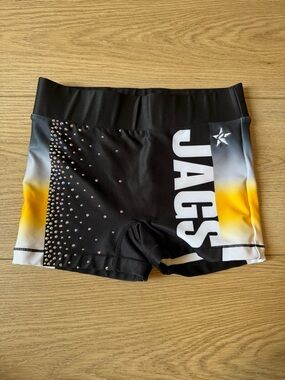 TopGun Rebel Black, Yellow & White Performance Shorts